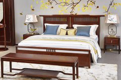 佛山新中式家具套房電視擺放風水，應該如何布